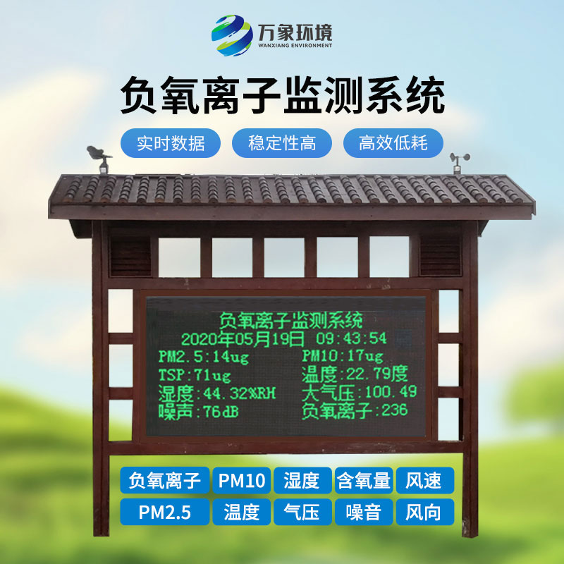 空氣負氧離子監測儀