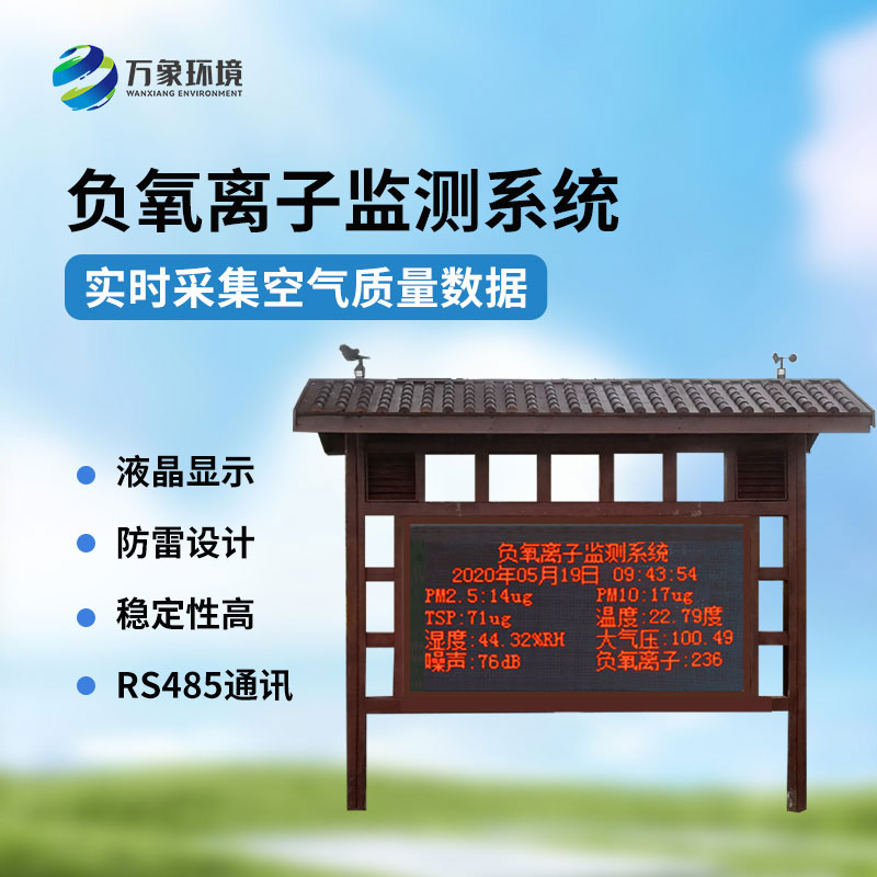 國產(chǎn)負氧離子大氣監(jiān)測系統(tǒng)，創(chuàng)新國產(chǎn)環(huán)境監(jiān)測工具